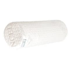 LitoTree Pillowcase Ultra-Soft Cover for Neck Roll and Cervical Bolster Round Pillow of LitoTree (18x6 inch Pillowcase White) (Pillow case only, Does not Include The Pillow)