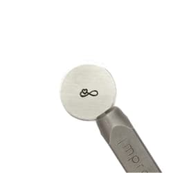 ImpressArt - Infinity Heart Signature Metal Design Stamp, 6mm