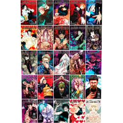 By Gege Akutami (Author), 9781974720149 9781974710027 9781974710034 9781974710041 9781974714803 9781974714810 9781974714827 (Author), 9781974717118 9781974718719 9781974718726 9781974720750 9781974722846 9781974722853 9781974723423 (Author), 9781974725328 9781974727100 9781974728985 9781974732333 9781974734399 9781974736270 9781974738748 (Author), 9781974741229 9781974743414 9781974746293 9781974749485 (Author) & 2 more Jujutsu Kaisen Series (Vol 0-24) 25 Books Collection Set By Gege Akutami