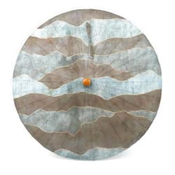 Lily-Lark Signature Collection Gray Mountains UV Protection Sun Parasol, Rated UPF 50+