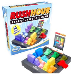 ThinkFun Rush Hour Traffic Jam Brain Game and STEM Toy for Boys and Girls Age 8 and Up – Tons of Fun With Over 20 Awards Won, International seller for Over 20 Years