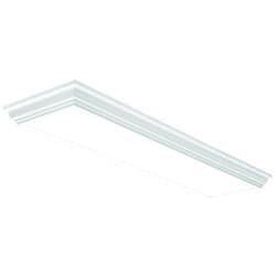 Lithonia Lighting FMFL 30840 CAML 4000K WH 4-Foot LED Linear Flush Mount, 2800 Lumens, 120 Volts, 35 Watts, Damp Listed, White
