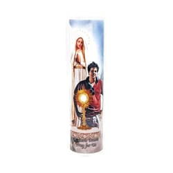THE SAINTS COLLECTION St Carlo Acutis LED Prayer Candle