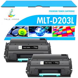 TRUE IMAGE Compatible Toner Cartridge Replacement for Samsung 203L MLT D203L MLT-D203L MLTD203L for Proxpress M3320ND M3870FW M4020ND M3370FD M3820DW M4070FR M4070FX Printer (Black, 2-Pack)