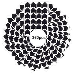 Taocar Black Photo Corners Self Adhesive Stickers,360piece Acid Free Photo/Picture Mounting Corners for DIY Scrapbook, Photo Album, Picture Frames, Memory Books, Journal