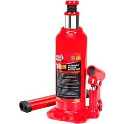 BIG RED T91003B Torin Hydraulic Welded Bottle Jack, 10 Ton (20,000 lb) Capacity, Red