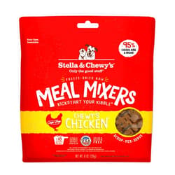 Stella & Chewy's Freeze Dried Raw Chewy’s Chicken Meal Mixers – Dog Food Topper for Small & Large Breeds – Grain Free, Protein Rich Recipe – 8 oz Bag