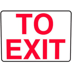 Accuform MADM402VP Plastic Safety Sign, 