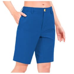 Little Donkey Andy Women's Bermuda Quick Dry Lightweight Stretch Shorts Golf Hiking Travel