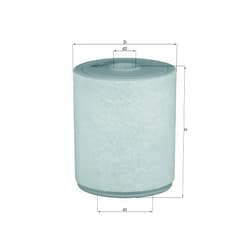 MAHLE LX 2049/4 Air Filter