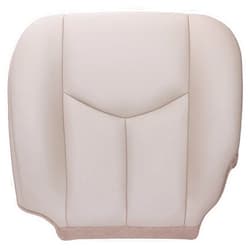 The Seat Shop Driver Bottom Replacement Perforated Leather Seat Cover - Shale Tan (Compatible with 2003-2006 Cadillac Escalade)