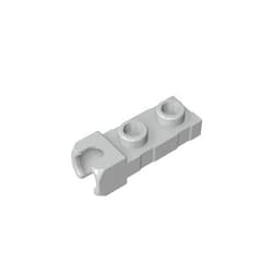 Eske Kouri Gobricks GDS-851-071 Plate Special 1 x 2 5.9mm End Cup Compatible with notauto-gds851-14418 All Major Brick Brands Toys Building Blocks Technicialal Parts Assembles DIY