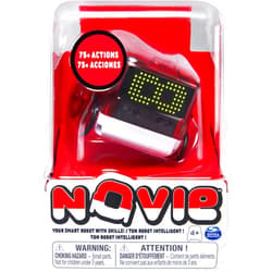 Novie, Interactive Smart Robot with Over 75 Actions and Learns 12 Tricks (Red), for Kids Aged 4 and Up