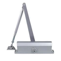 Dynasty Hardware 3000-ALUM Commercial Grade Door Closer, Size 3 Spring, Sprayed Aluminum