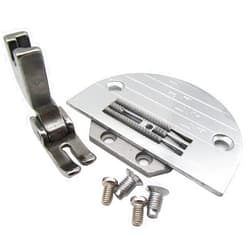 ckpsms Brand - #24983+149057+147150LGW 1SET NEELDE Plate, Foot, Feed Dog and Screws FIT for JUKI Brother Single Needle Sewing