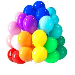 LovesTown 110PCS Rainbow Latex Balloons, 12 Inch Assorted Colorful Bright Helium Balloons Bulk with Ribbon for Engagement Birthday Baby Shower Wedding Anniversary Party Decorations