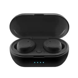SENTRY Ultra-Light Bluetooth Earbuds with LED Display & Bass Acoustic - Perfect for Running, Workouts, Black