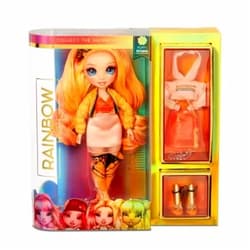 Rainbow Surprise Rainbow High Poppy Rowan - Orange Clothes Fashion Doll with 2 Complete Mix & Match Outfits and Accessories, Toys for Kids 6 to 12 Years Old