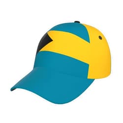 Palxotsi Cute Jamaica Jamaican Flag Baseball Hats Men Women Adjustable Snapback Baseball Cap Hat