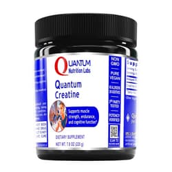 Premier Research Labs Quantum Nutrition Labs Quantum Creatine - Creatine Monohydrate Powder, Creatine Powder for Men, Women, Vegetarians, Unflavored Vegan Friendly Formula - 7.8 oz (40 Servings)