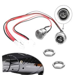GLDYTIMES Hoverboard Charging Port Replacement (3 Prong) for Swegway Swagtron Swagboard CHO etc. Smart Self-Balancing Scooter¡­