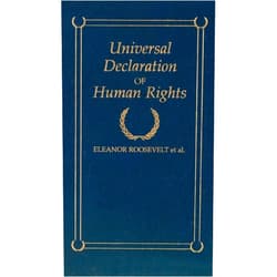 By Eleanor Roosevelt et al. (Author) Universal Declaration of Human Rights (Books of American Wisdom)