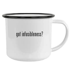 Molandra Products got infusibleness? - 12oz Camping Mug Stainless Steel, Black