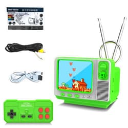 EASEGMER Handheld Game Console GV300S with 168 Classic Game Retro Video Game Console Mini TV Style Support AV Output 2 Player 3.0
