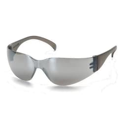 Pyramex Safety Intruder Eyewear, Blue Temples, Clear Lens