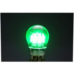 Pilotlights.net PilotLights LED RA-7512 W-1280 RA-7512-12, BAY15S base, 10 to 30V LED replacement bulb - GREEN LED