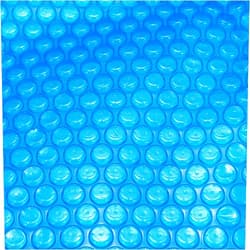 Gekufa Solar Pool Cover 16-Mil 9 x 9 FT Hot Tub Thermal Blanket Heavy Duty Floating Bubble Insulation Covers for Inground Pools Hot Tubs SPA Insulating Solar Heating, Blue