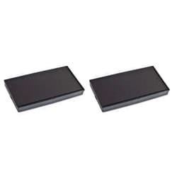 Cosco 2000 Plus® Replacement Pads for Printer #30 Style Stamps, Black, 1 Each (065468) (Pack of 2)