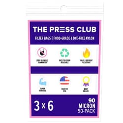 The Press Club 90 Micron | Premium Nylon Tea Filter Bags | 3