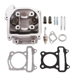 GOOFIT 47mm Big Bore Cylinder Head Valves With Gaskets Replacement for GY6 80cc ATV Go Kart Quad Scooter