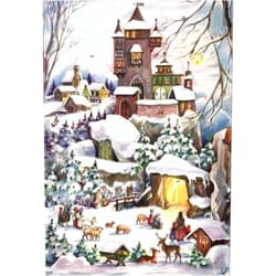 Richard Sellmer Verlag Winter Castle German Advent Calendar