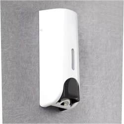 WSLWJH Wall-Mounted Stainless Steel Soap Dispenser Manual Liquid Soap Dispenser Wall Mounted Shower Shampoo & Body Wash Pumps 350Ml/380Ml Abs Plastic