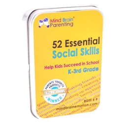 Mind Brain Emotion 52 Essential Social Skills Lessons & Teaching Tool Kit - Social Emotional Learning Activities for Parents, Teachers, School Counselor (Kindergarten, Elementary Kids)