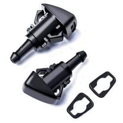 OTUAYAUTO Front Windshield Washer Nozzles - Replacement for Chrysler, Dodge, Jeep, Ram - Replaces OEM #: 4805742AB, 4805742AC. 5113049AA, 55077460AA, 5303833AA, Premium Spray Jet Kit (pack of 2)