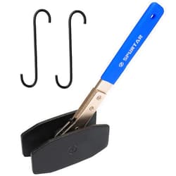 Spurtar Brake Caliper Press Tool, Brake Caliper Tool Spreader, 4 in 1 Universal Disc Brake Caliper Compression Tool Ratchet Piston Spreader Automotive Tools for Car Brake Repair Installation Blue