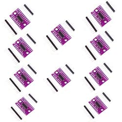 Azuocn 10 Pcs HC4051 74HC4051 8-Channel-Mux Analog Multiplexer Selector Module Distributor Resolver CJMCU-4051 Module for Raspberry Pi