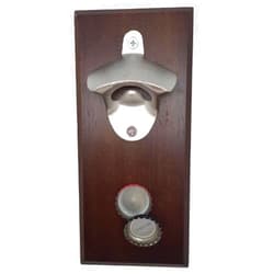 YaeKoo Magnetic Bottle Opener - Cap Catcher, Wall-Mounted, Refrigerator Magnet