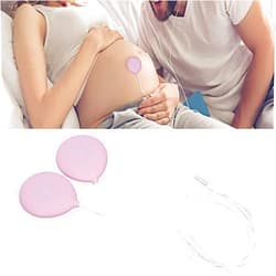 LIZEALUCKY Bellytunes Prenatal Pregnancy Earbuds Adapter System Turns Ear Bud Into Baby Bump Belly Speakers Pregnancy Headphones Safely Play Music, Sounds, and Voices to Your Baby in The Womb