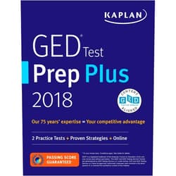 Caren Van Slyke GED Test Prep Plus 2018: 2 Practice Tests + Proven Strategies + Online (Kaplan Test Prep)