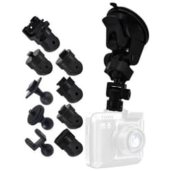 Triplinger Dash Cam Suction Cup Mount for Rexing Rove SASINON SUVCON Miden BAEASU Azacvb lensuge DoHonest iZEEKER Galphi BOOGIIO Otovoda Miofive Lensuge zhiroad Neideso Avylet Camera Windshield Mount