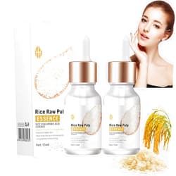 Generic Crema Para Las Manchas De La Cara Serum De Arroz Para La Cara Crema De Arroz Para Blanquear La Piel Crema De Arroz Para La Piel De Cara Y Cerrar Los Poros Quitar Manchas (2 pcs)
