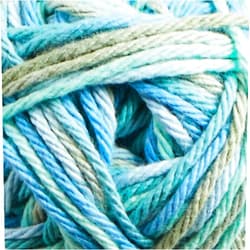 Village Yarn Craft Cotton Cone Solid Knit Afghan Kit