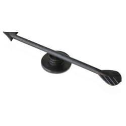 Yardware etcetera Game Spinner 12 Pack - 3 Inch Black Plastic Arrow Game Spinner - Small Lightweight Arrows