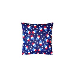 Handmade Patriotic Cornhole Bags (4-Pack) - July 4th, USA, America, Red White Blue, Memorial Day (Bomb-Pop)