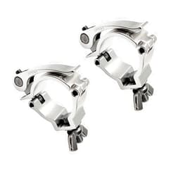 Deergo 2inch Quick Release Stage Light Clamp Aluminum Alloy Heavy Duty 220lbs Truss Clamps Fit Pipe OD 1.89-2inch / 48-51mm
