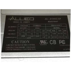 Allied 500W Atx12V Low-Noise 120Mm Fan 24Pin & 8Pin 3Xide 4Xsata 2Xpcie 1X Floppy, Model Al-D500Exp Retail-by-Allied